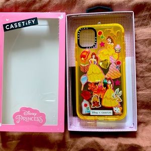Limited Edition Casetify x Disney Princess Sticker Mania Belle Case iPhone 11